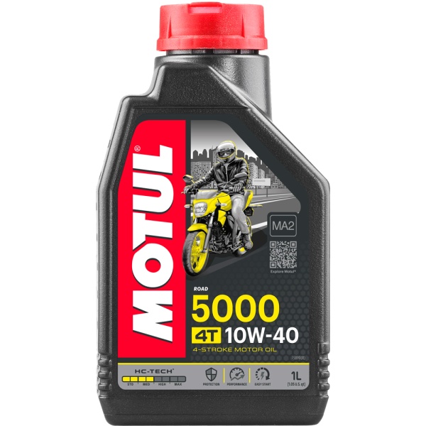 Ulei Motor Motul 5000 10W-40 Hi-Tech MA2 1L 104054